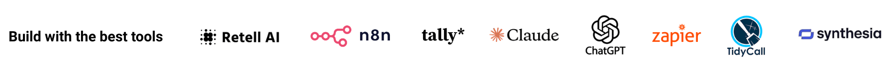Tools we build with